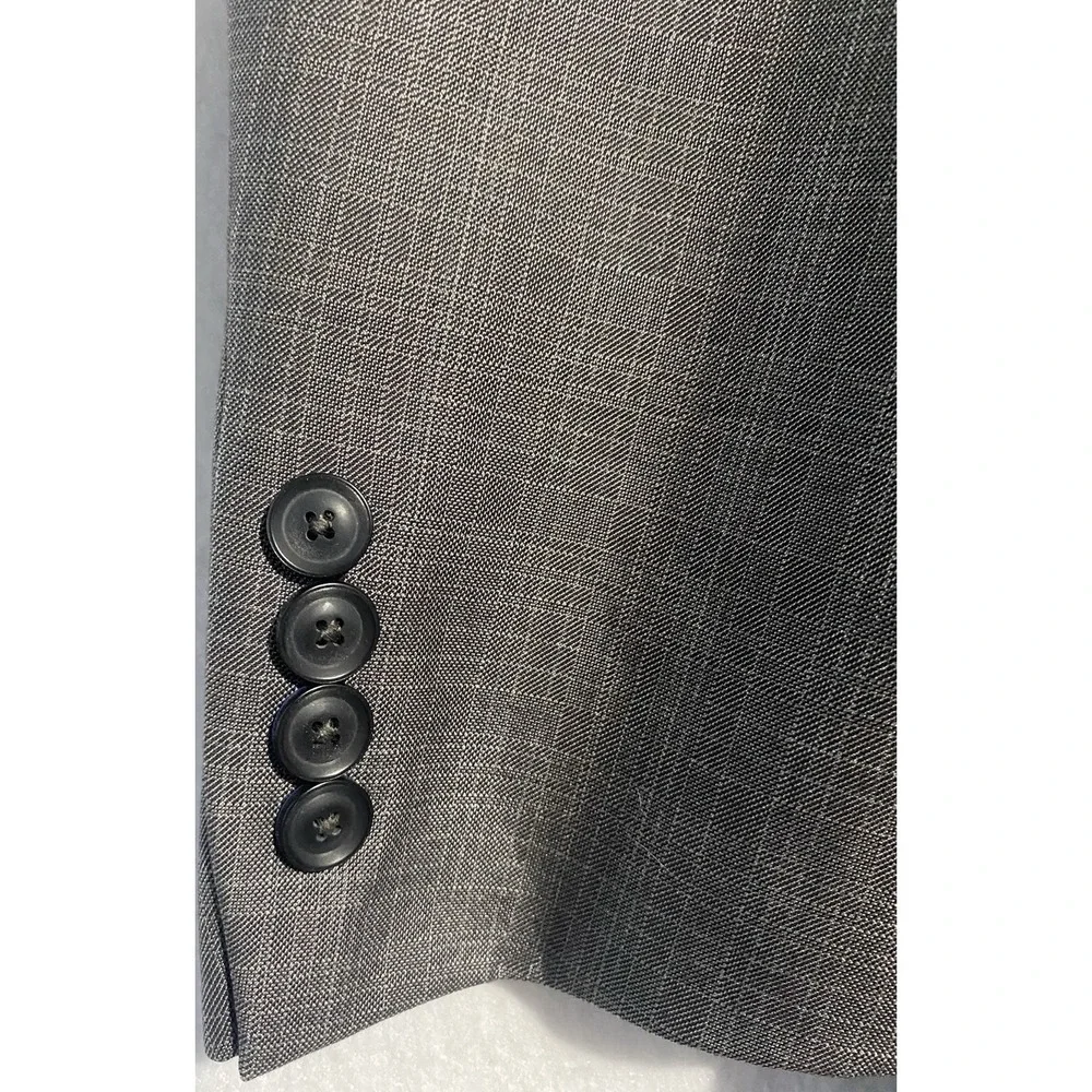 Billy London UK Suit Jacket Gray 38 S Mens Formal Business Travel‎